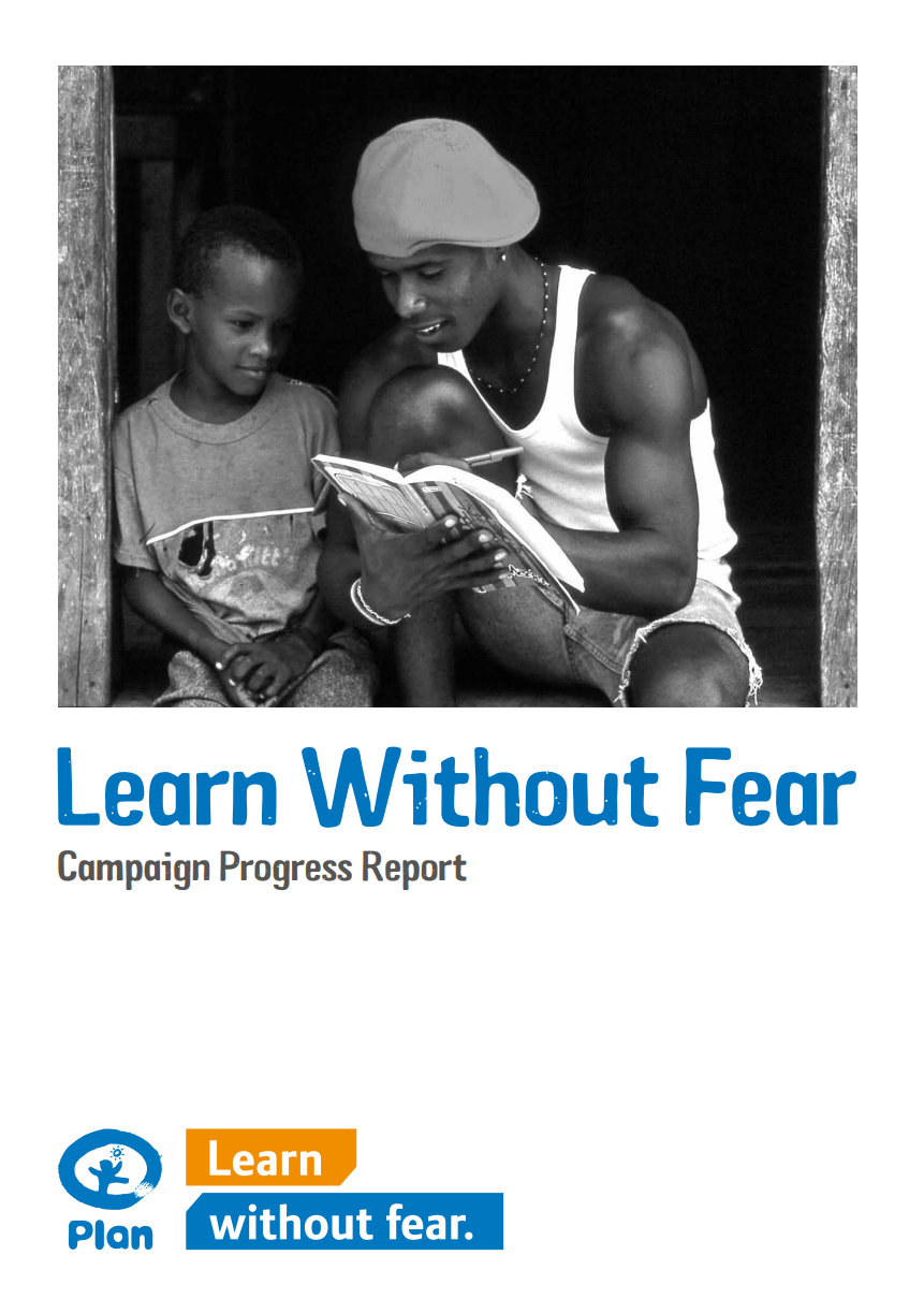 Learn without fear: Campaign progress report 2010 - report cover
