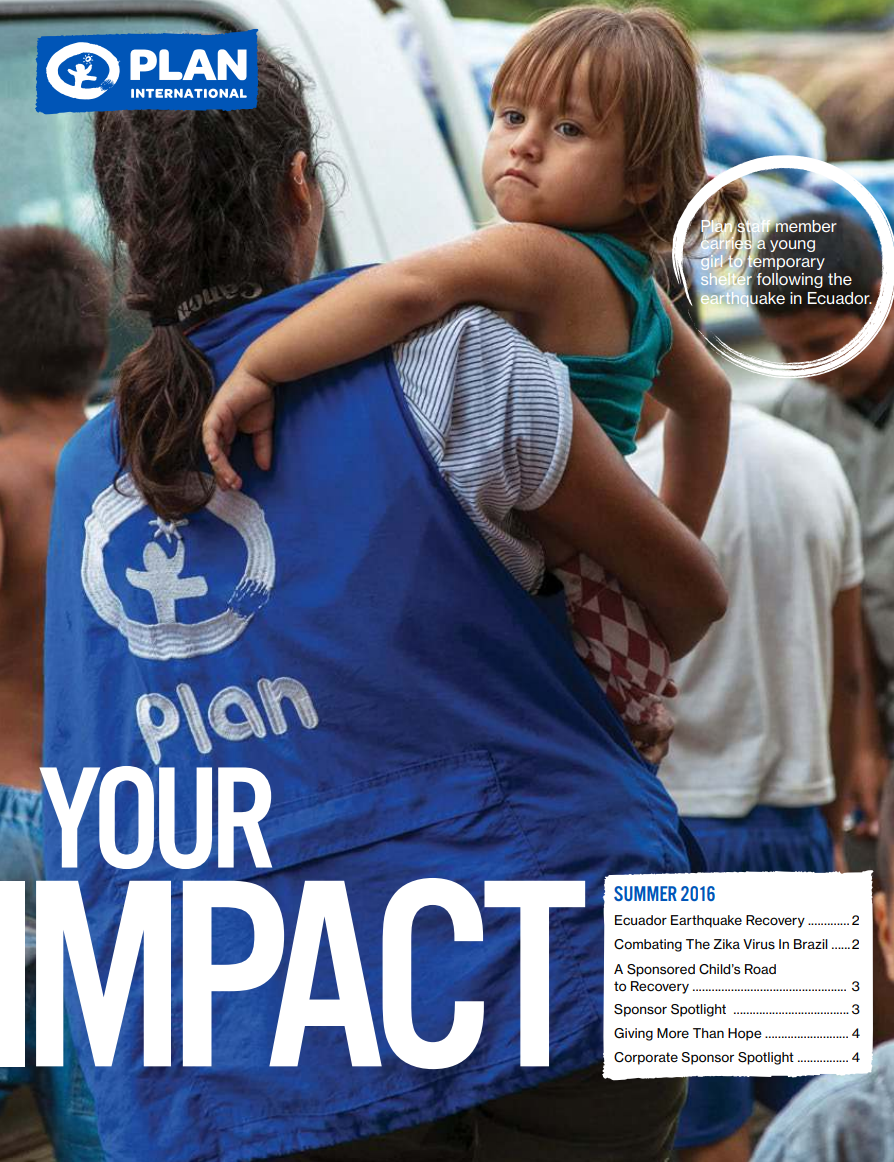 Summer 2016 Your Impact newsletter cover