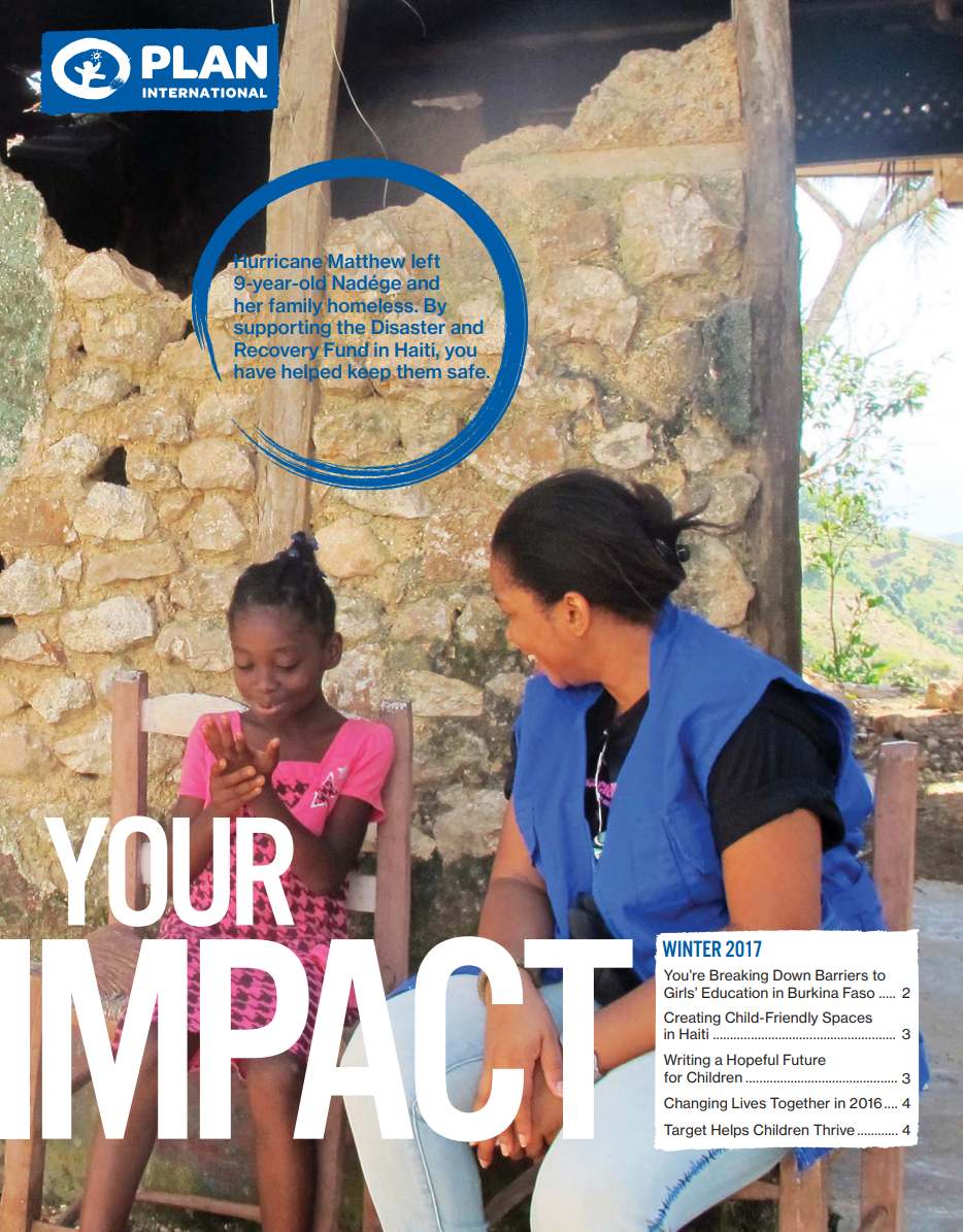 Winter 2017 Your Impact newsletter cover