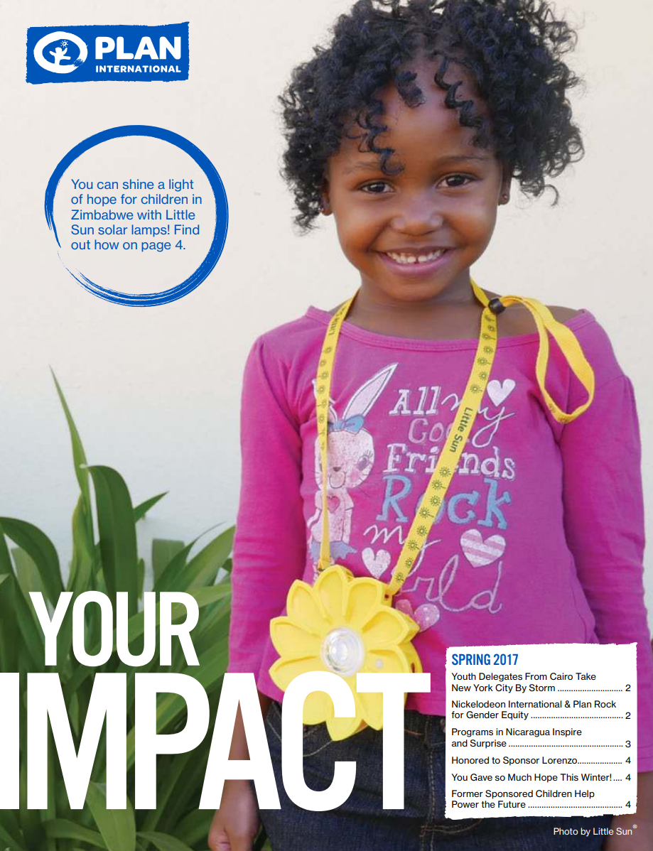 Spring 2017 Your Impact newsletter cover