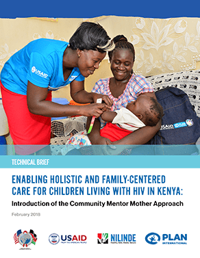 Community mentor mother approach report cover photo