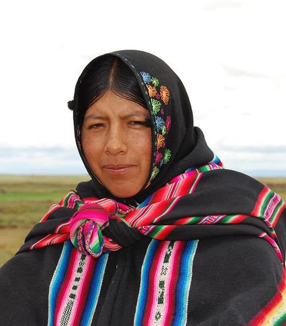 Plan woman in Bolivia