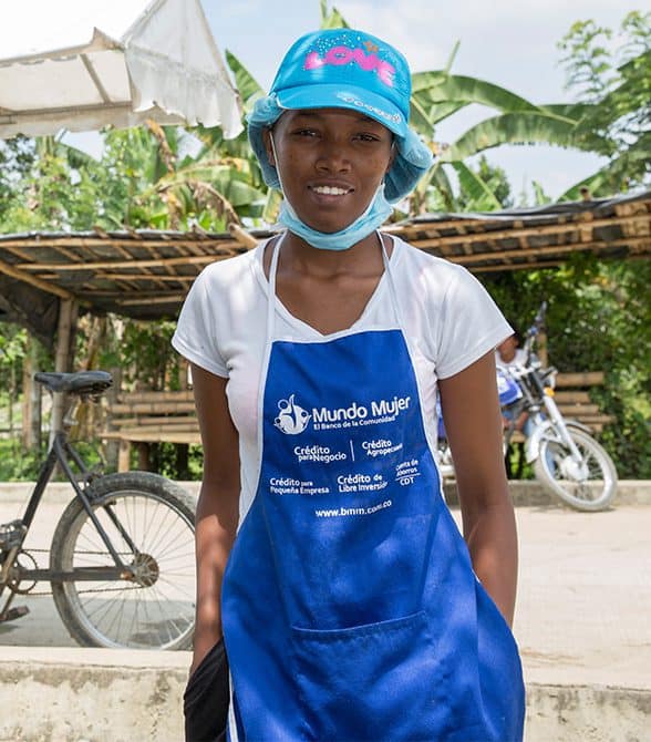 Colombian Girl in Skills and Work Program