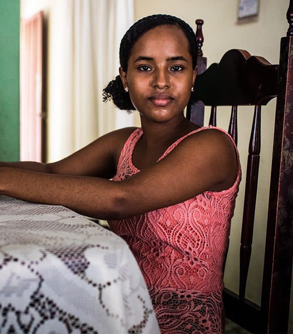 Girl In Colombia
