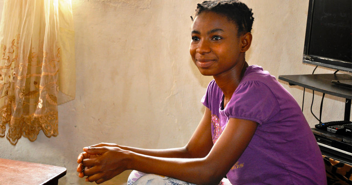 Bright is one of many girls who are benefiting from Plan’s Bloom+ Project. 