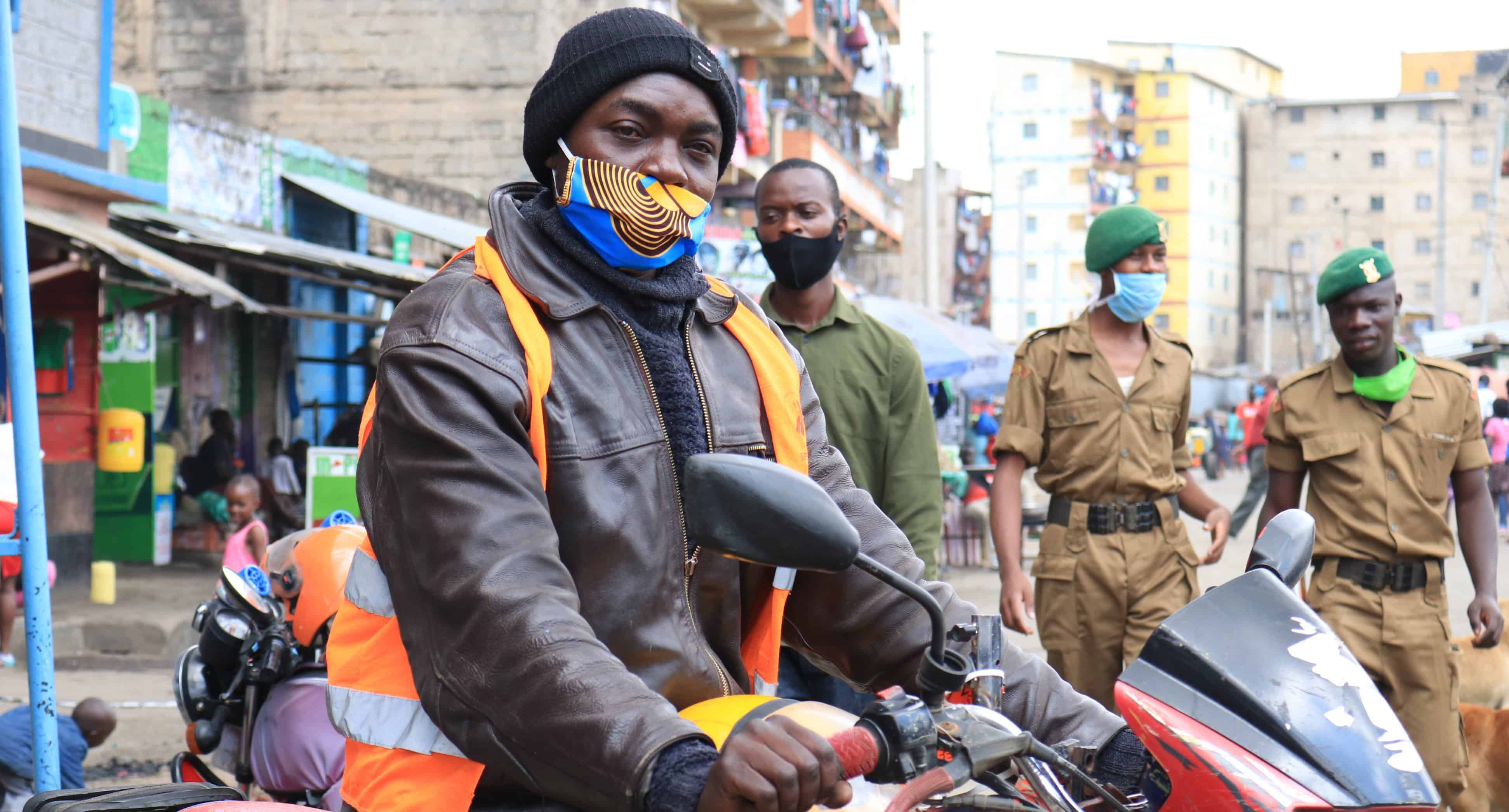 Boda bodas (motorcycle taxis) are common throughout Africa.