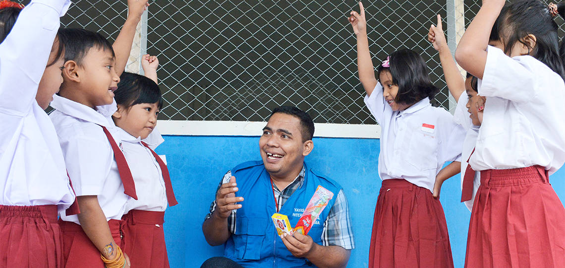 Providing Water After Indonesia Earthquake