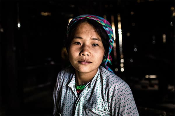 Dinh was just 15, she went to the market and was kidnapped by traffickers. Dinh managed to escape eight months later.