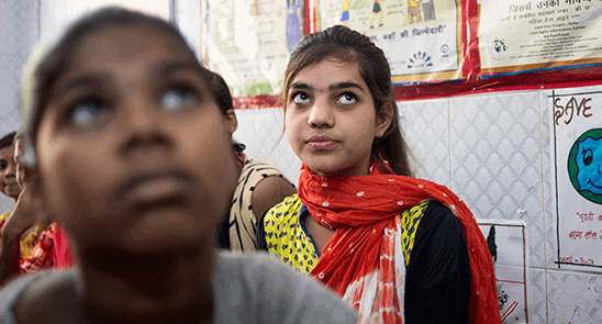 Children in India benefit from the Varshita Venkatesh Sponsorship Endowment