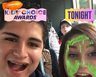 Katherine and Luis at the Nickelodeon Kids’ Choice Awards