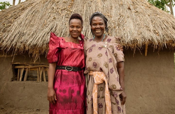 Evelyn and her mother