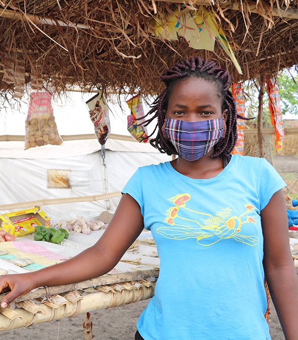 Girl In Mozambique