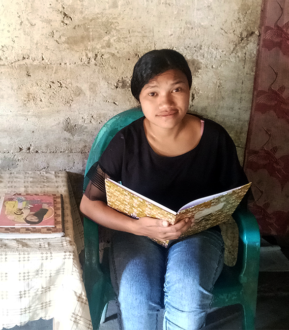 Girl Studying In Timor Leste