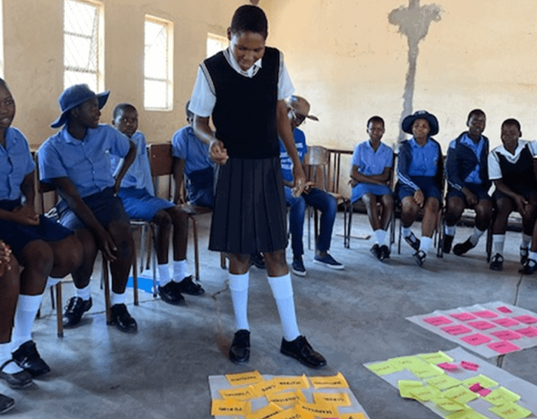 Girls Designing School Dorm In Zimbabwe