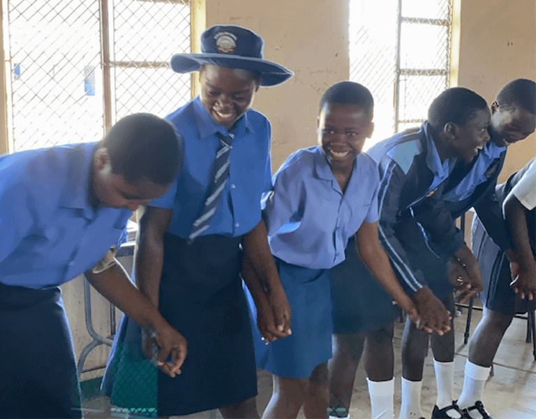Girls In Zimbabwe School