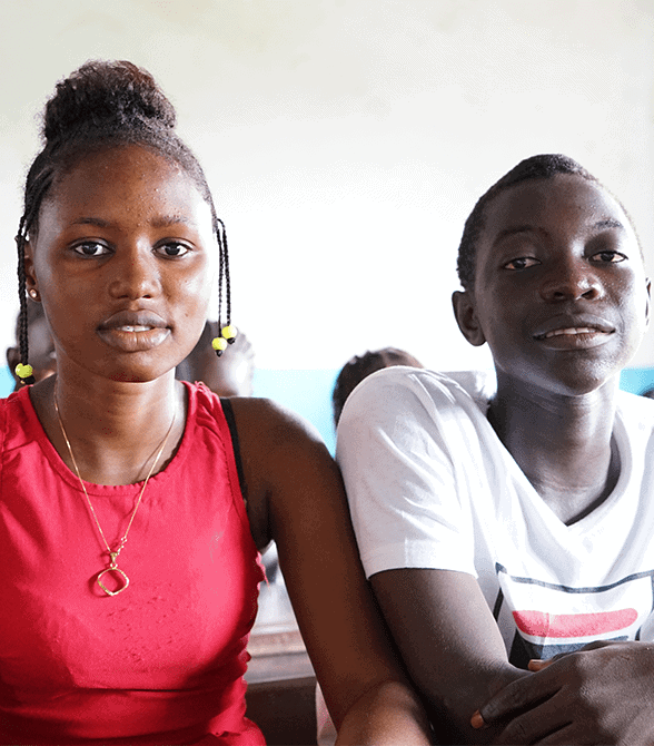Sponsored Children In Guinea Bissau In School