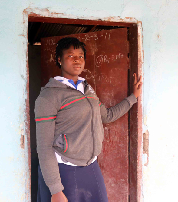 Sponsored Girl In Liberia School