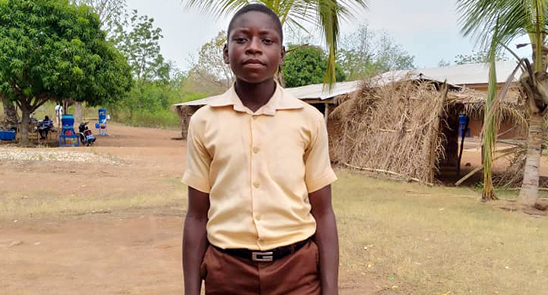Cephus, the rural Ghanaian boy fighting period stigma