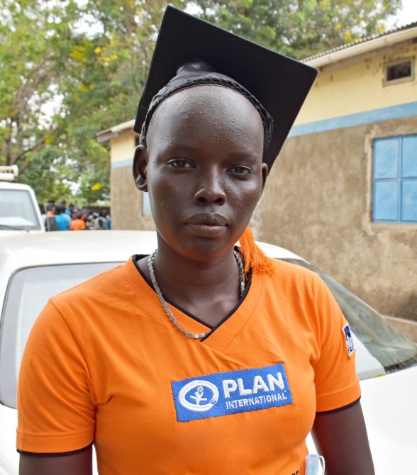 Ayen is a young woman in South Sudan