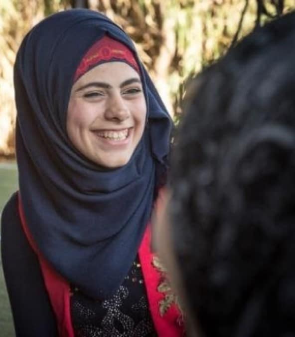 Samiha is from Syria but lives in Lebanon