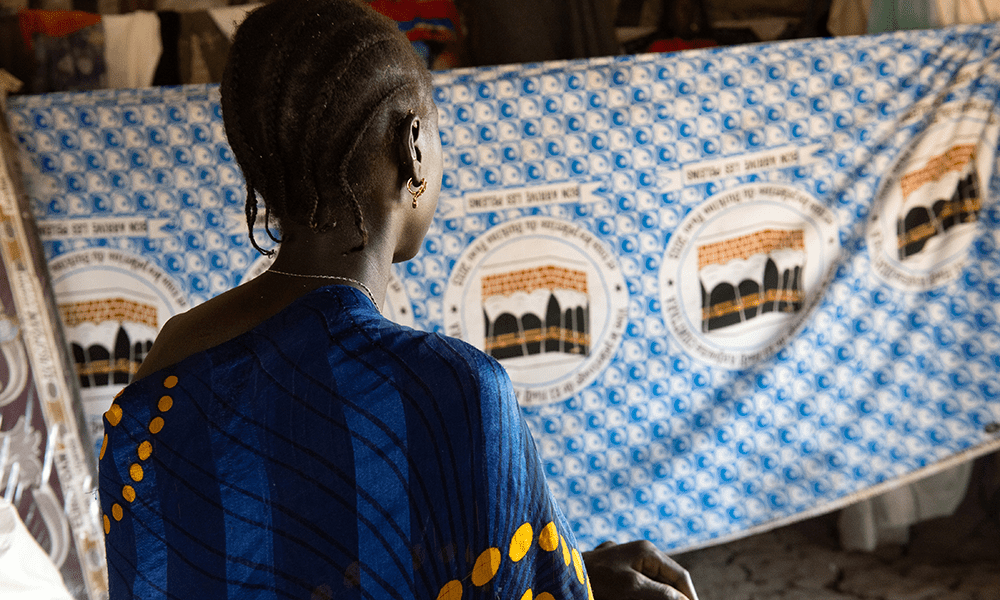 Meet Joyce, a 12-year-old girl and Ngachower in South Sudan, a community volunteer dedicated to filling hungry bellies.