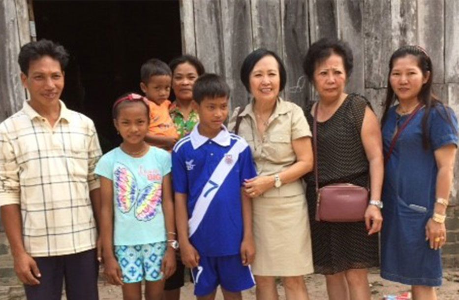 Family In Cambodia