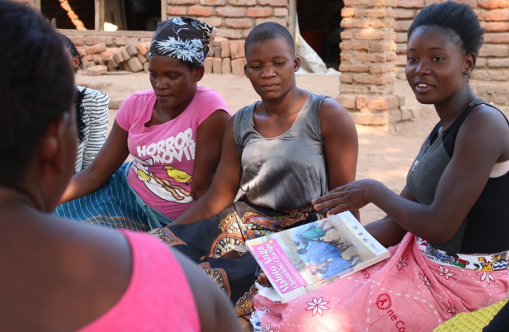 a Go! Girls club in Malawi