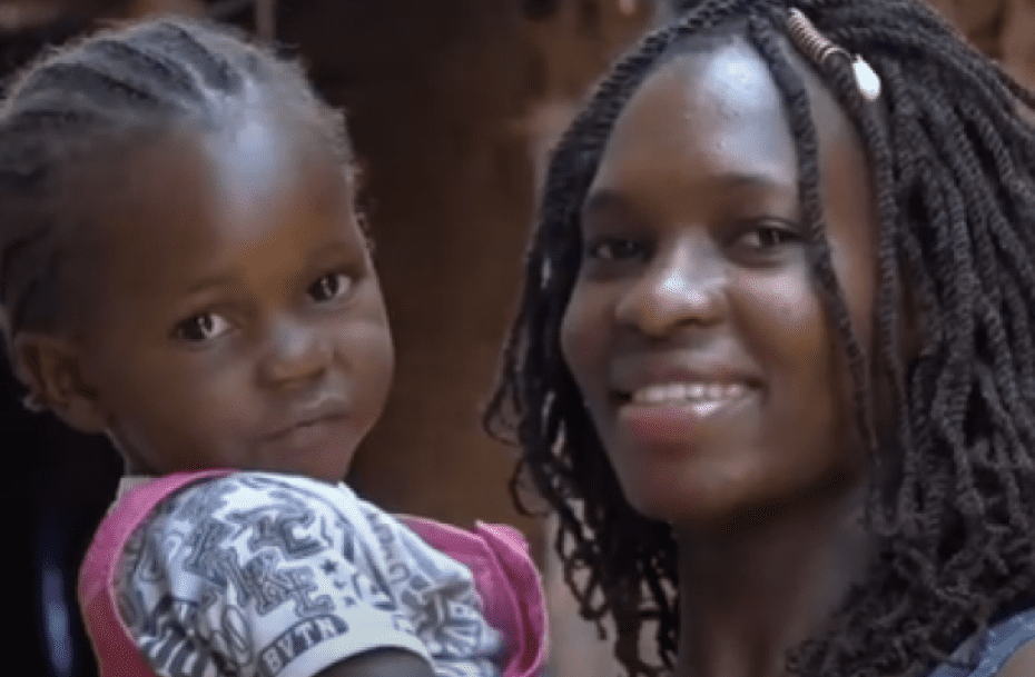 Belinda and her daughter