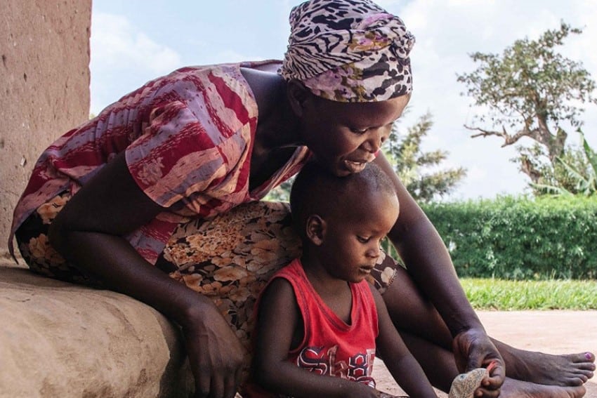Pauline is determined to go back to school in Uganda