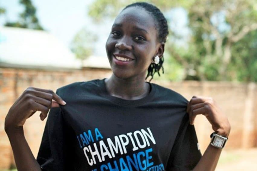 Joan, 20, committed to ending child marriage in Uganda