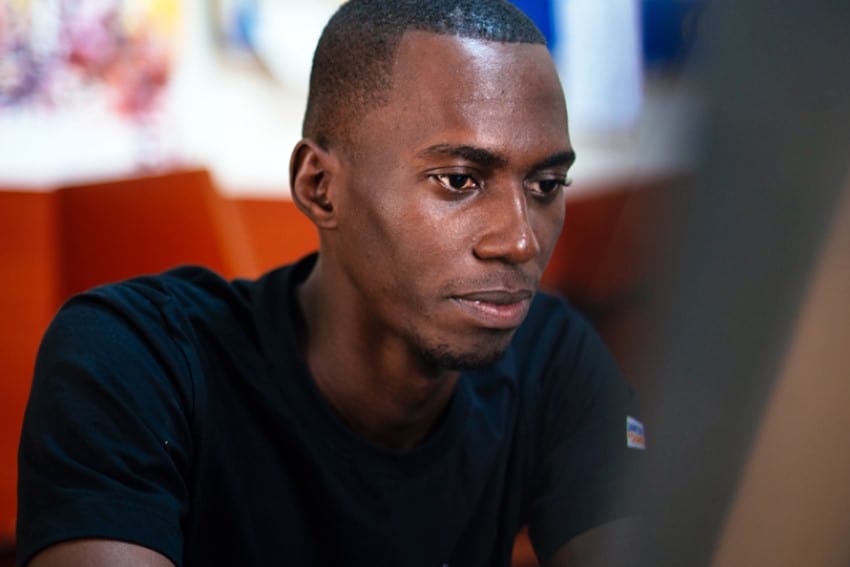 Emmanuel, 23, mocked by friends for advocating for girls in Uganda
