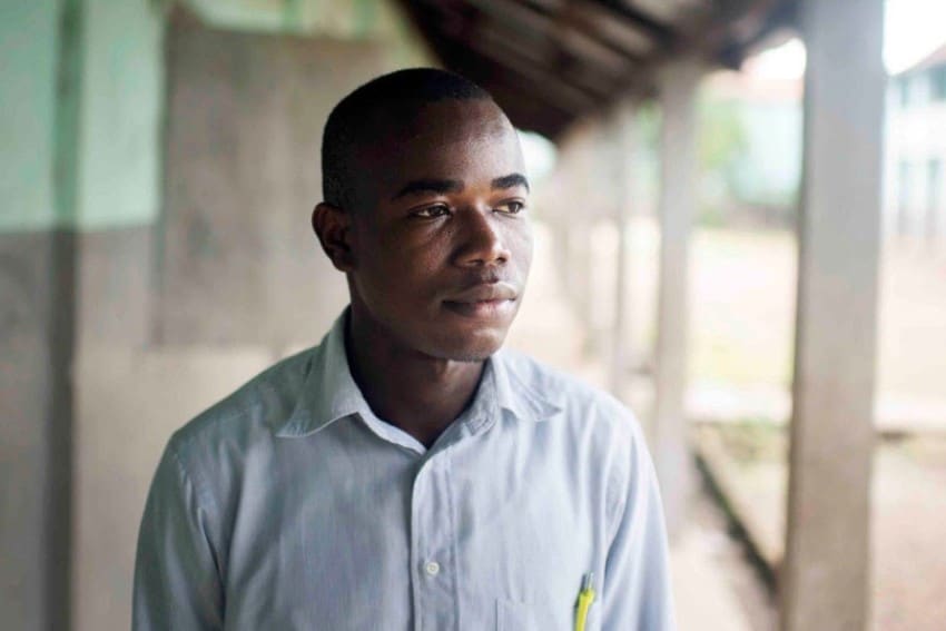 Foday is a young man in Sierra Leone
