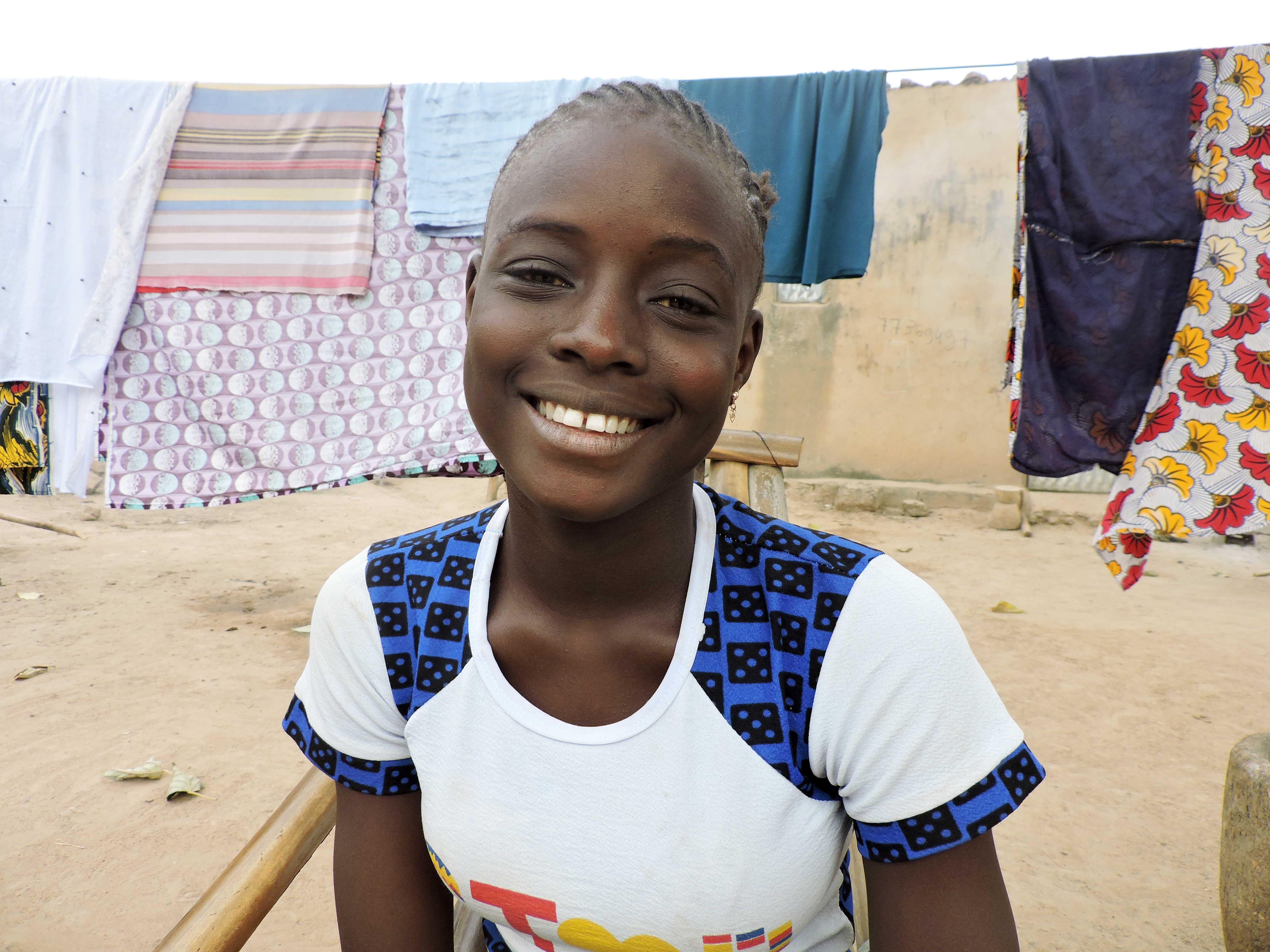 Mariam, age 16, lives in Mande community in Mali.