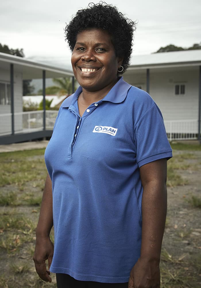Anne, a health worker in Papua New Guinea. 
