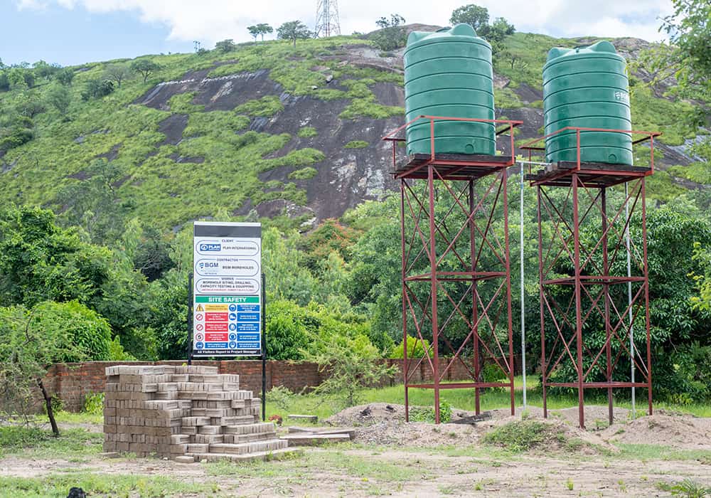 The Graduation Project installed a well at the girls’ school community to provide easy access to clean water.