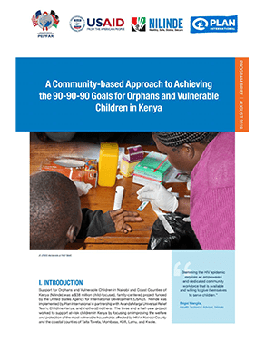 Nilinde community health workers report cover