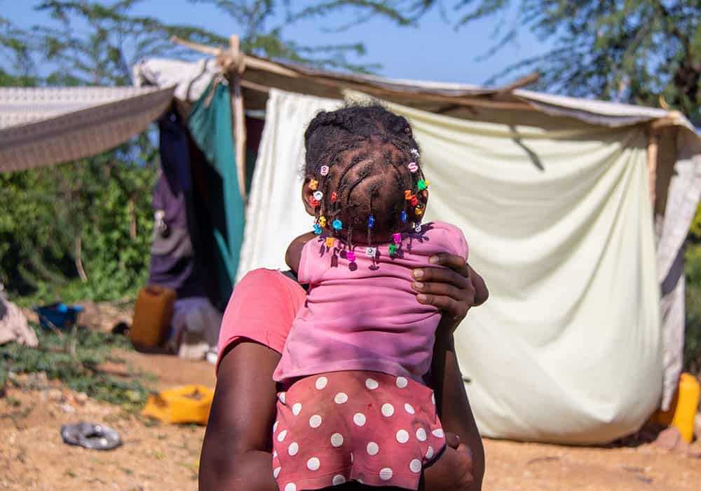 Last year, Marie became pregnant after she was attacked by one of her neighbors. She was forced to drop out of school. Now, her child is severely malnourished, as is most of the population of Haiti — 4.4 million people are in need of urgent food assistance. 