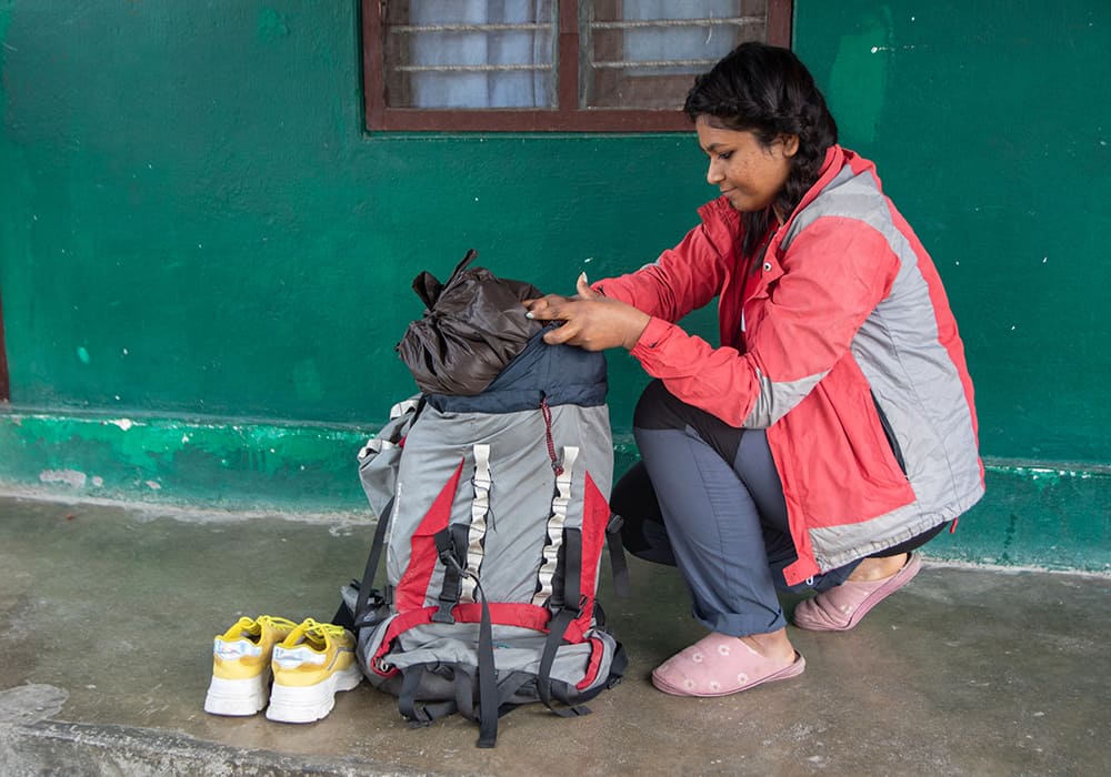 Plan International works with employment training organizations like 3 Sisters to help young women access the skills they need to land jobs in industries like tourism and other growing sectors. Plan is helping 800 young women in Pokhara access trainings that teach marketable skills, like English and computer basics. 