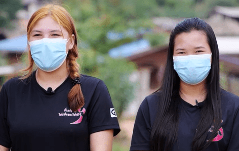Ploy is proud to be a leader in her community.