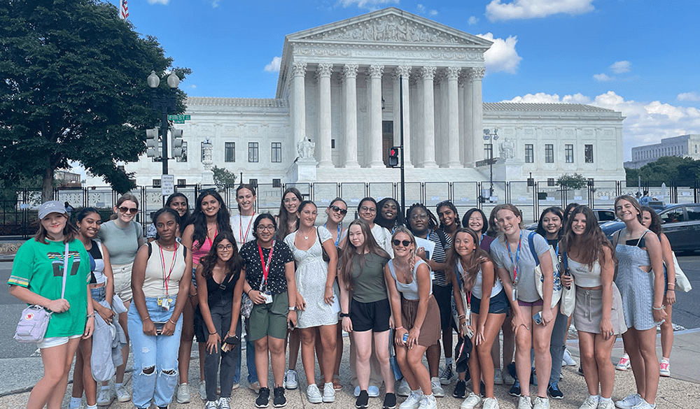 Youth Leadership Academy sightseeing in DC