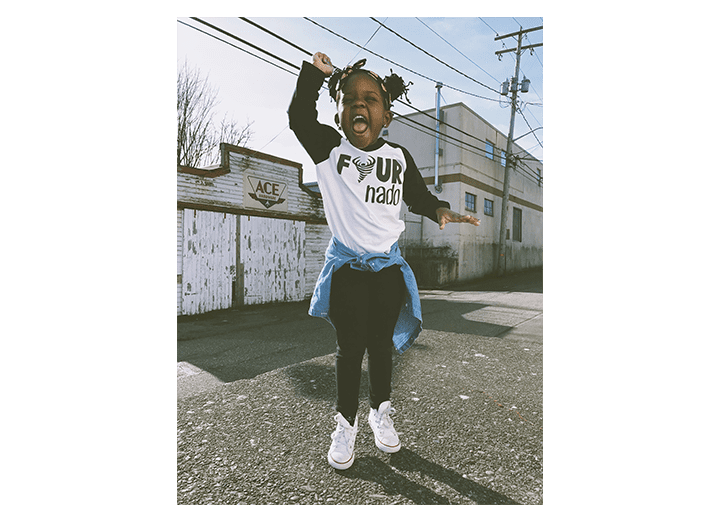 Lily, 15, said this photo was an authentic representation of girlhood, writing, “She looks joyful, confident, and ready to take on the world.”