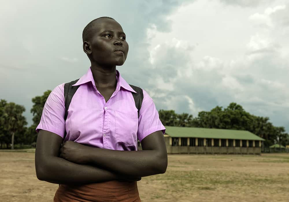 Learning while hungry is incredibly challenging, but Hellena is doing everything she can to stay in school and get her education.