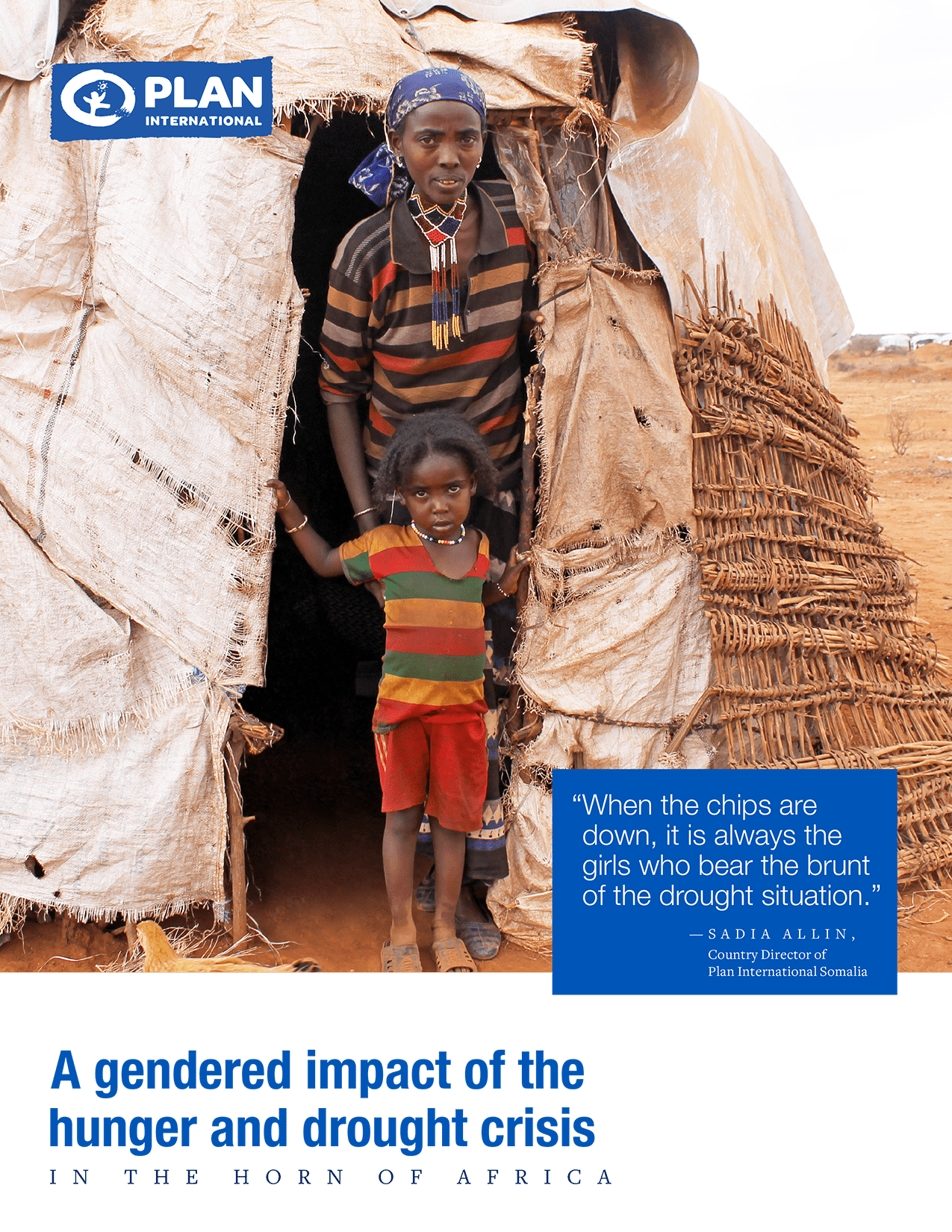 Plan Policy Brief Gendered Impact of the hunger and drought crisis in the horn of Africa
