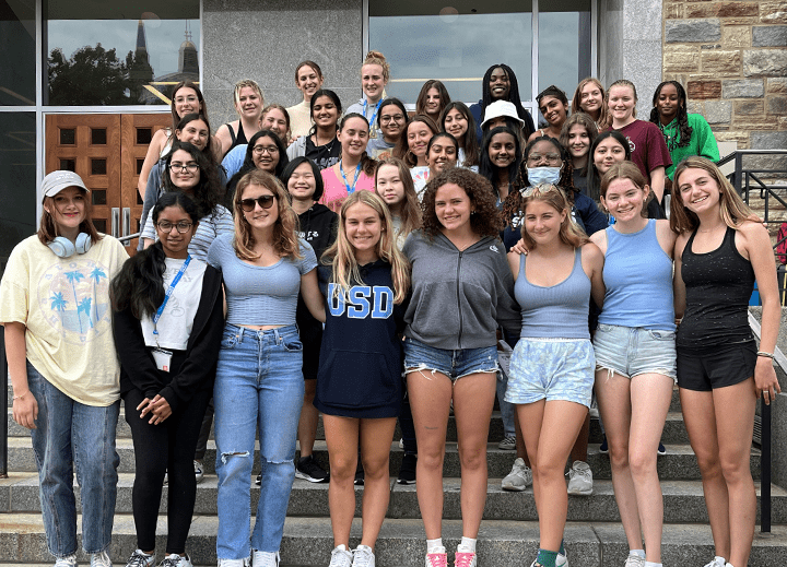 A group photo of young people advocates | Plan International USA