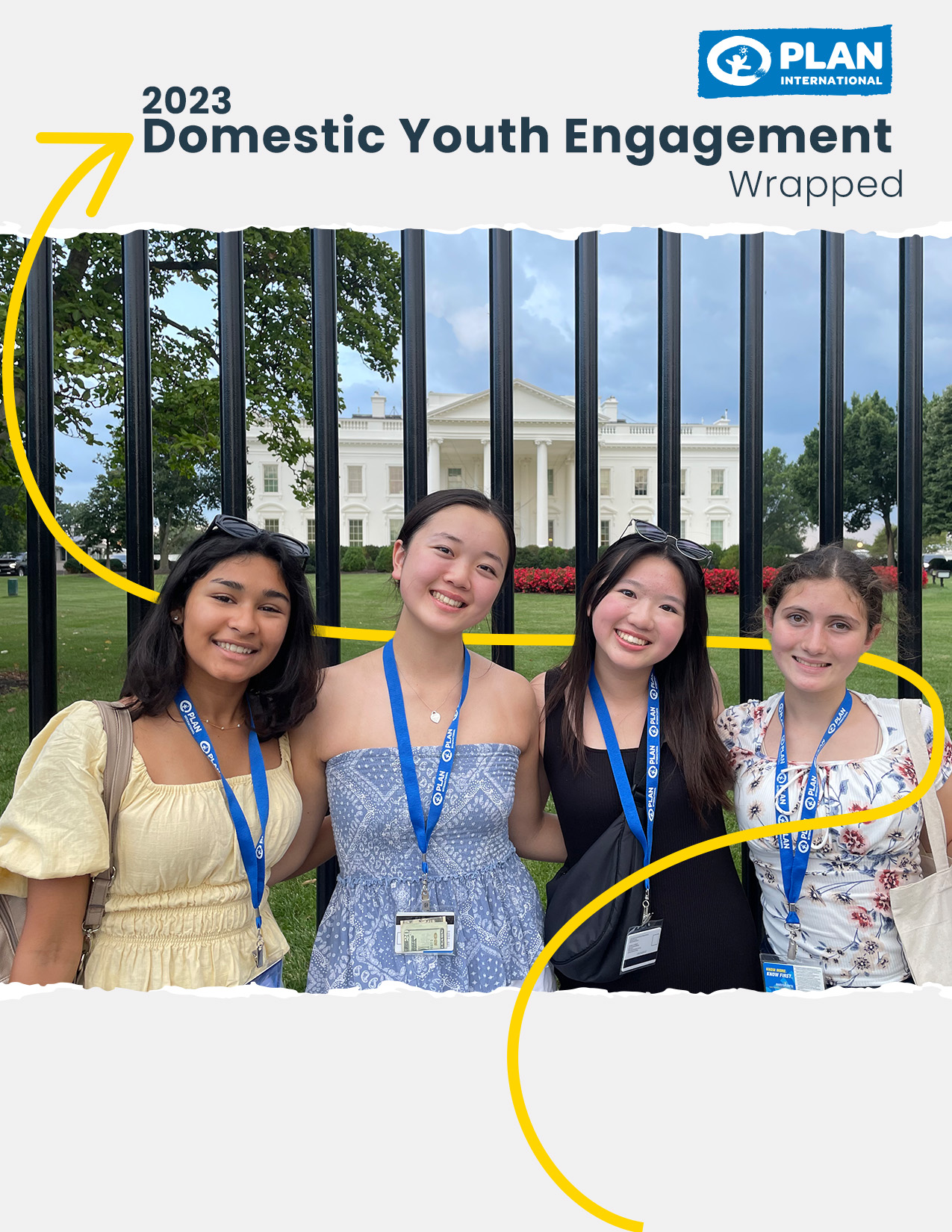 Plan USA Domestic Youth Engagement Report 2023 cover photo