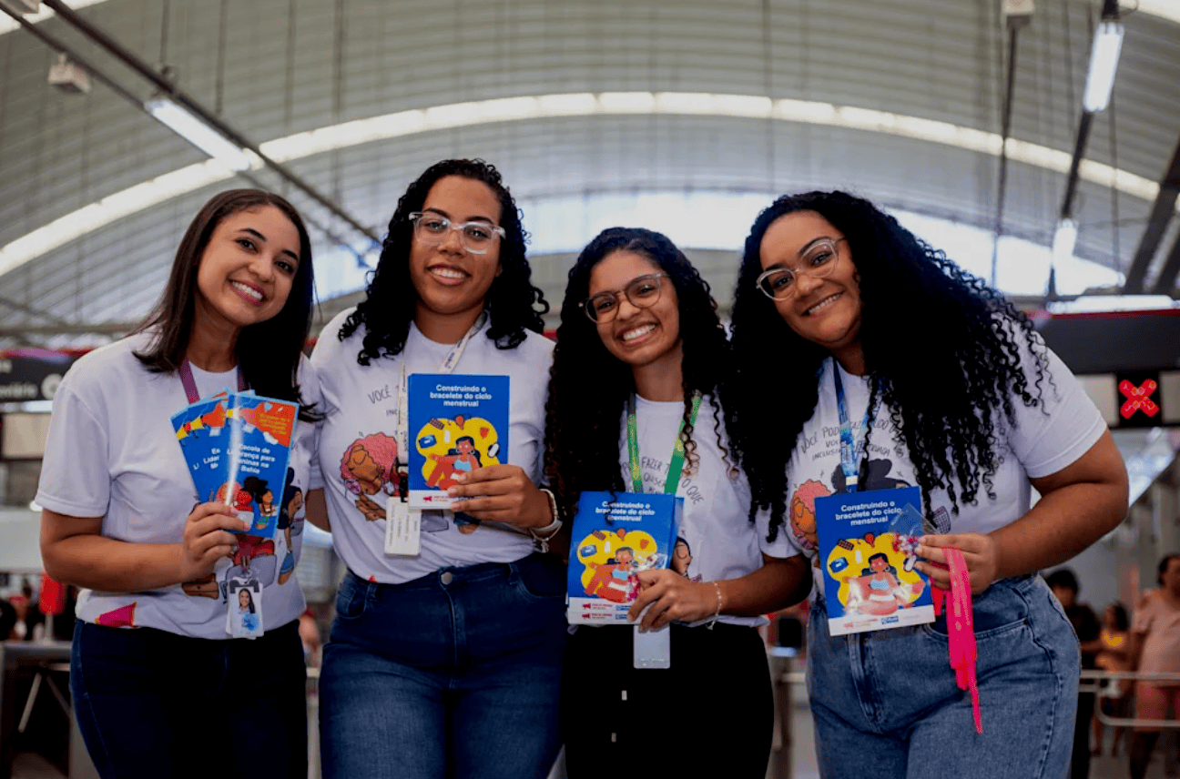 Plan International has worked with Kimberly-Clark in Brazil since 2020, reaching more than 1 million individuals.