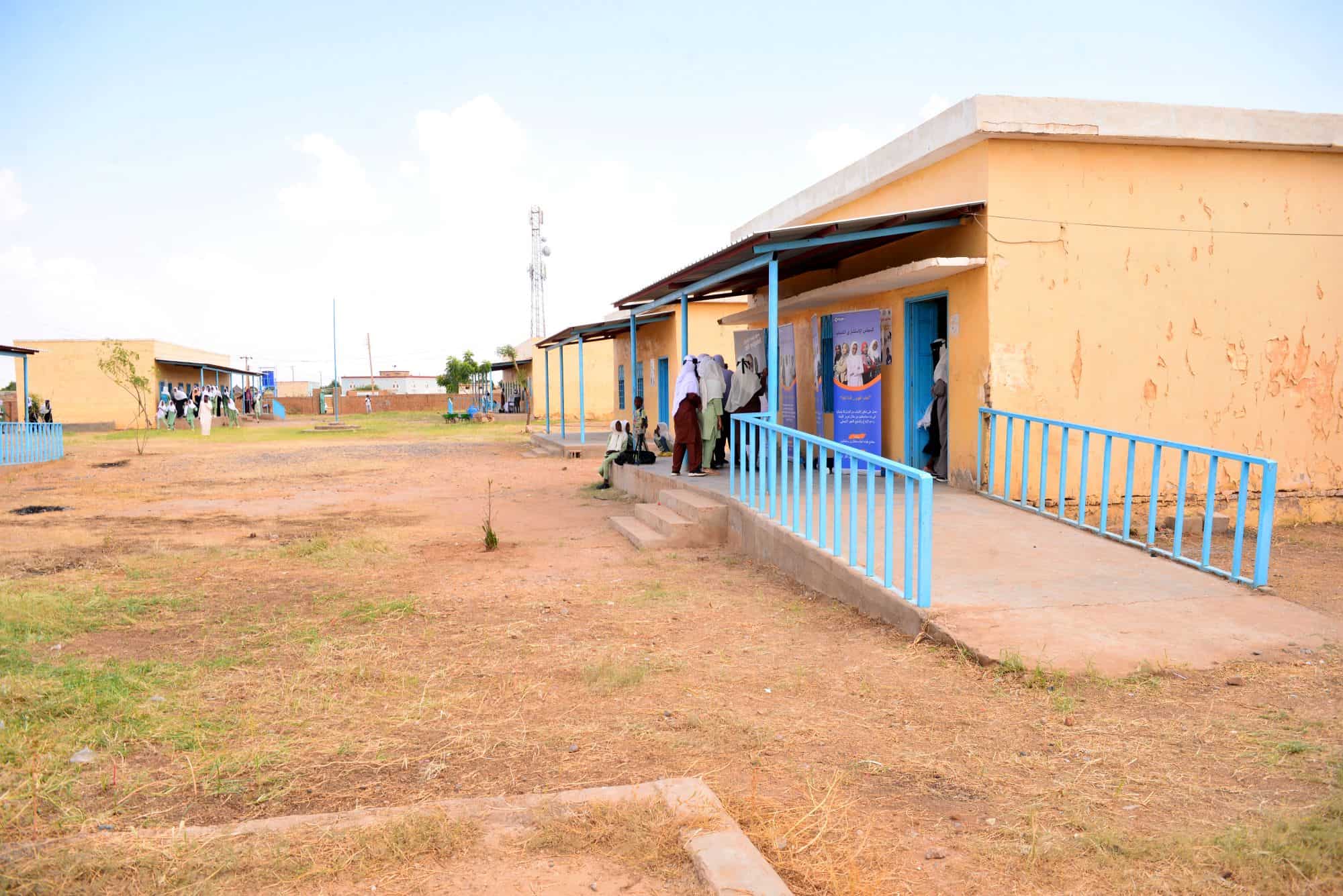 Ramp access at school in Sudan